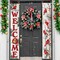 Welcome Christmas Cardinal Porch Banner Sign, Xmas Red Birds White Birch Front Door(Cardinal Bird)72"L x 12"W